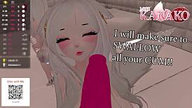 Blindfolded girl fucked and gagged while simps vibrate her pussy to cum!