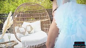 Tasty black model julie kay exposes everything she has got for playboy