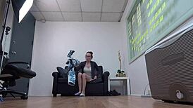 Ivy Red, Tell Me About This Casting POV Session, Skinny Redhead?