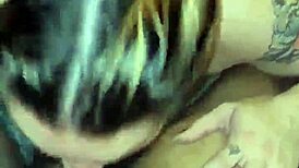 just a casual day with a blonde giving a deepthroat blowjob at walter's place