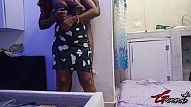 ⭐ young 18+ african couple having a good time together