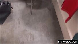 Public tits and ass flash as Latina amateurs go wild outdoors.