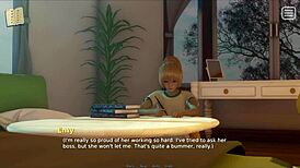 My bully turns into my lover in this hentai game