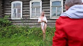 Sofi, you're naked in the village! What a sight!