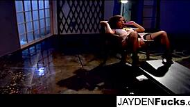 GIRL ON GIRL with TAYLOR VIXEN & JAYDEN JAYMES licking nude tits