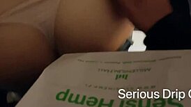 Hotel Room Teen Bent Over for Hardcore Doggystyle Creampie and Deepthroat