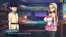 Princess Sophia Strips Naked in Hentai Game