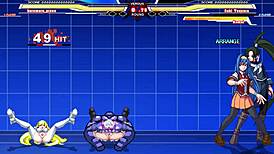 Who wins in Kuromaru vs Arcana Heart?