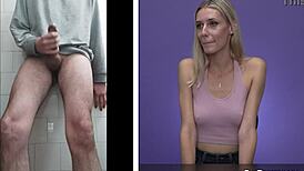 Emily Jade Rates My Explosive Cumshot Reaction Video