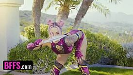 mortal kombat parody by bffs featuring kylie rocket lulu chu and luna legend