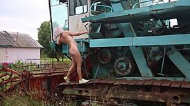 Sofi, you're naked in the village! What a sight!