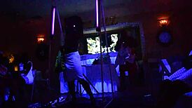 hey this male stripper glows in the dark for milfs 😍