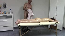 bubble butt sailor luna caught on hidden cam with pervy masseuse