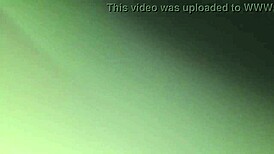 married woman shows off in public street