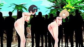 hololive oozora subaru and shigure ui invite you to deepbluetown