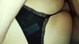 Chubby housewife messes around with stepson in homemade fun