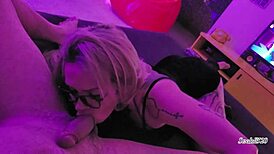 Pov - sou sua barbie oque voce quer de mim, blowjob deepthroat facial cumshot blonde amateurs beautiful cute tattoo