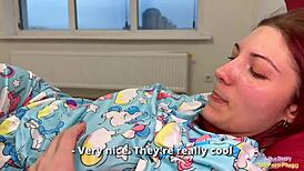 what are you doing? you said just touch it, but my stepsister was too horny, so i fucked her wet pussy with my big cock