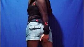 Sexy Stepdaughter Shakes Tight Vagina in Lingerie for Stepfather