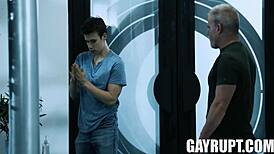 I watch dale savage and adam awbride in this mad world of hardcore gay action with monster cocks