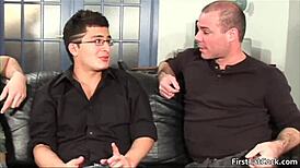 antonio sucks big cock in hardcore gay anal fucking