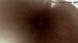 playin’ with big black dildo, damn it’s huge!