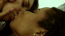 natural busty lesbo milf get her pussy fingered by busty ebony friend - kira noir bella rolland