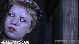 Handcuffed Chick Faces Rough Punishment