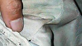 neighbor's dirty panties in emo style intense scene