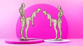 I watch twins fucking girls in hentai.