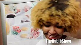 Liv Wild's phat ass worships Texas Trent's BBC