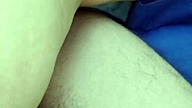 This delicious horny bbw masturbates her ass in hardcore homemade sex