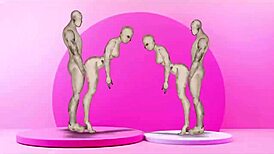 I watch twins fucking girls in hentai.