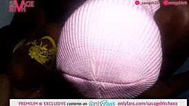 Black Stud Cums in My Mouth After Wild Oral