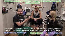 doctor tampa checks channy's pussy 😊