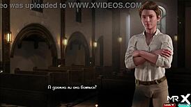 Treasure of Nadia Scene in Front of Three Girls E3 33