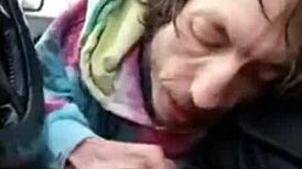 Swallowing a Hot Cock in the Afternoon with Deepthroat Action and Sloppy Finish.