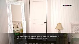 Dusklight Manor - Sex Scene 10 - Jhon Takes Shower With Lola