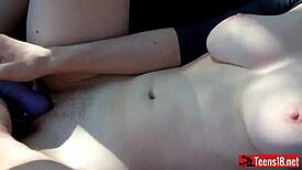 Masturbate To Orgasm In Car
