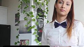 stepsister's magic card trick leads to anal sex with stepbro