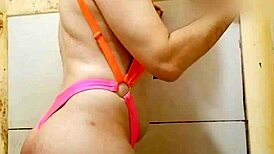 Carol Cross Shows Off In Thong