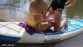 Isn't it a perfect sunny day to screw stepsister by the river?