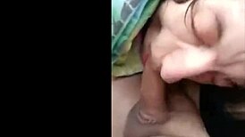 Swallowing a Hot Cock in the Afternoon with Deepthroat Action and Sloppy Finish.