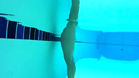 liz ashley enjoys getting naked at the pool and spa for relaxation