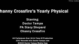 doctor tampa checks channy's pussy 😊