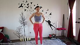 i give yoga lesson 344 with femdom instruction