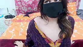 Sobia Nasir Moans Loud in Roleplay on WhatsApp Video Call with Client in Clear Urdu Hindi