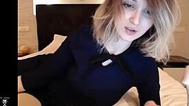 my most favorite cam girl. with cute features performing online shows