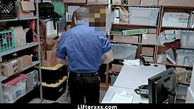 Teen Pepper Hart Bent Over And Banged Hard For Stealing Candies At The Store