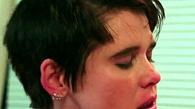 horny lesbians licking each other, dang, i meant to say... um, so hot!